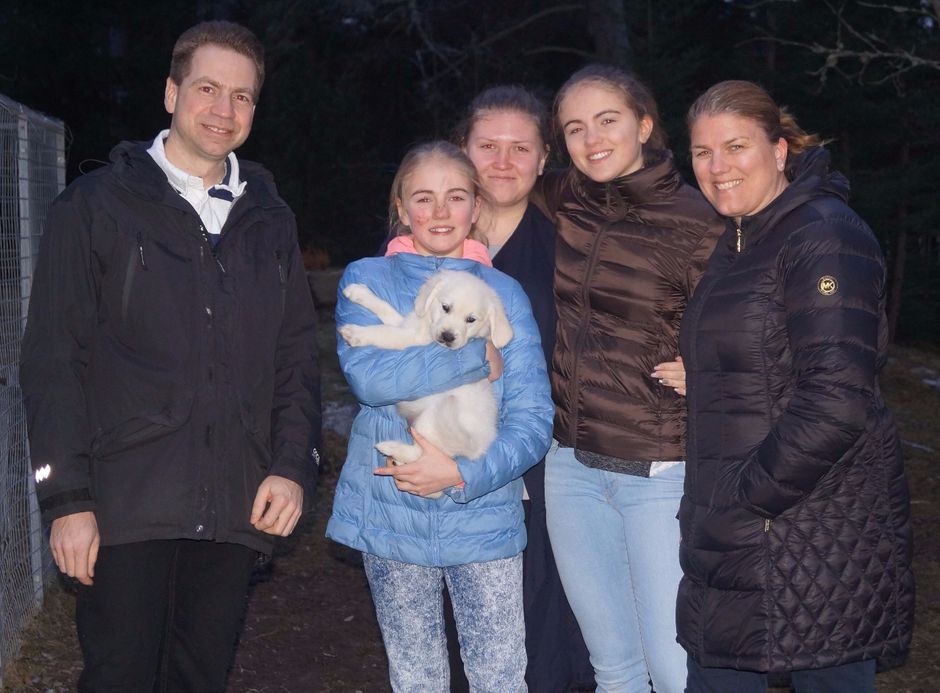Lilla goa Charlie Moonzand Don José har flyttat till familjen Bodinger på Ingarö