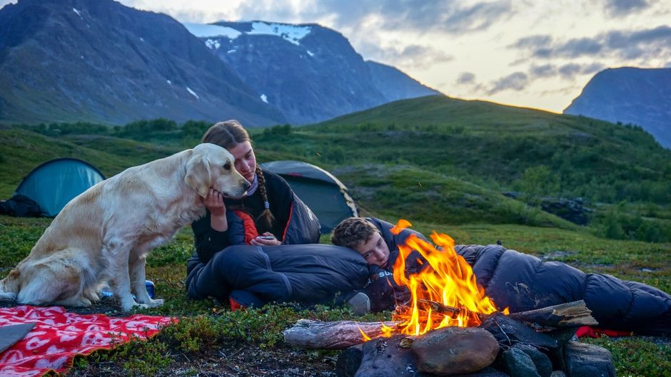 Fjällvandring med familjen
